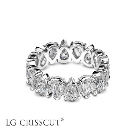 Crisscut Diamond Bands - Diamond Origin