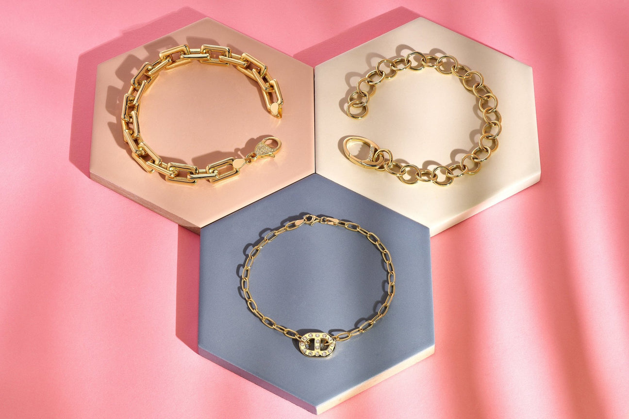 Gold and Diamond Bracelets - Diamond Origin