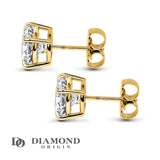 diamond origin diamond stud earrings 2 carat diamond stud earrings 2 ct stud earrings, lab grown diamond earrings