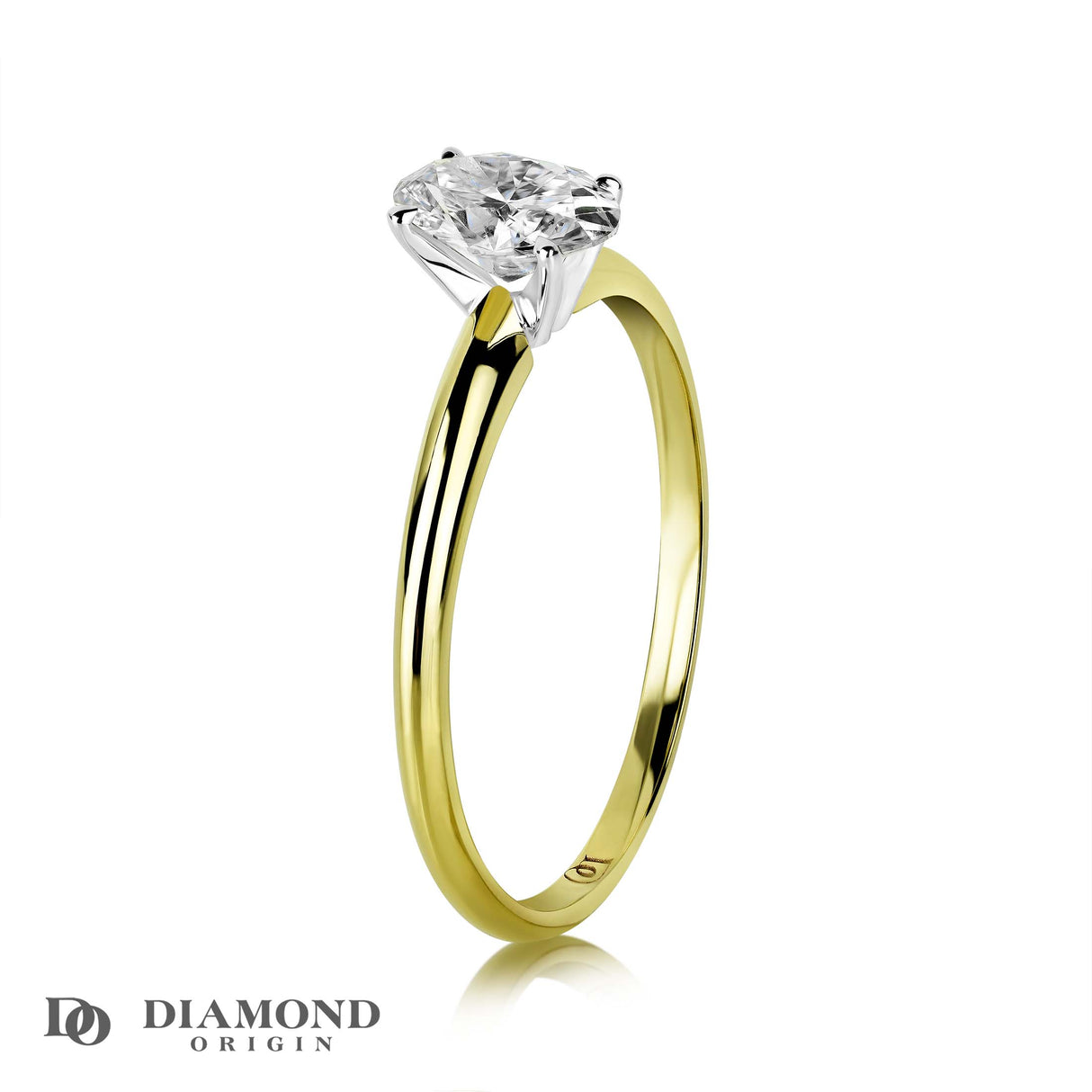 Diamond Ring, IGI Certified 2 ct. Oval Shape Diamond Solitaire Engagement Ring, 2ct. Oval Lab-Grown Diamond Solitaire Ring, IGI Certified,
