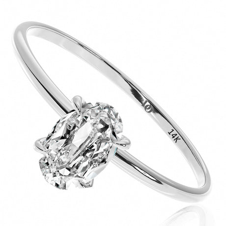1 Ct Diamond Ring, IGI Certificate, 1 ct Oval Lab Grown Diamond Solitaire Ring, diamond origin, made in usa, diamond jewelry,