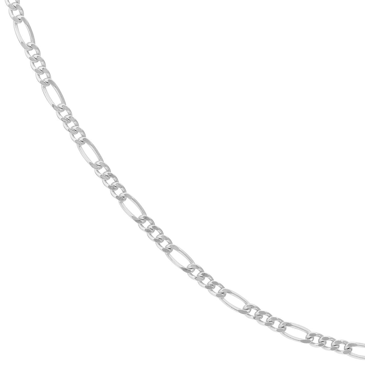 10K Gold Chain, 18", 1.30mm Figaro Chain with Spring Ring, Gold Layered Chain, Gold Necklaces, - Diamond Origin