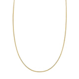 10K Gold Chain, 18",1.4mm Snake Chain with Lobster Lock, Gold Chain Necklace, - Diamond Origin