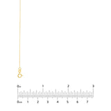 14K Gold Chain, 16", 0.55mm Box Chain with Spring Ring, Gold Layered Chain, Gold Necklaces, - Diamond Origin