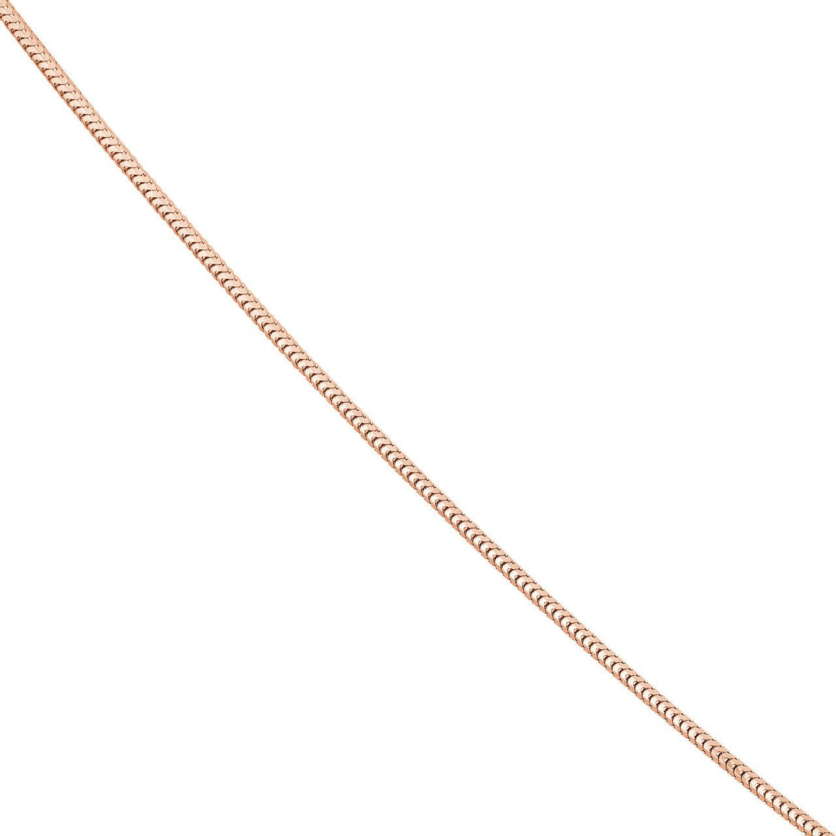 14K Gold Chain, 16", 1mm Snake Chain with Lobster Lock, Gold Layered Chain, Gold Chain Necklace, 16 inches, - Diamond Origin