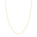 14K Gold Chain, 16", 1mm Snake Chain with Lobster Lock, Gold Layered Chain, Gold Chain Necklace, 16 inches, - Diamond Origin