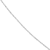 14K Gold Chain, 18", 0.95mm Pendant Rope Chain with Lobster Lock, Gold Layered Chain, Gold Necklaces, Choker, - Diamond Origin