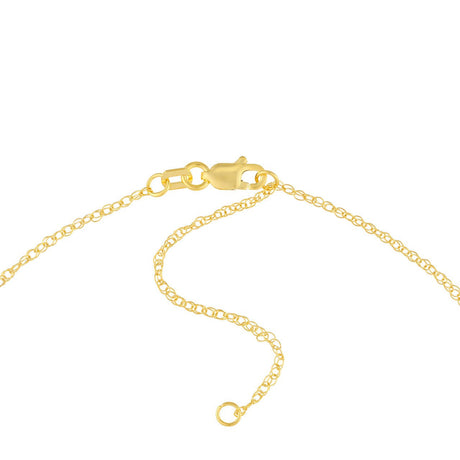 14K Gold Chain, 18", 1.3mm Replacement Rope Split Chain with 16-18' Adjustable, Gold Layered Chain, Gold Layered Necklace, 2023 - Diamond Origin
