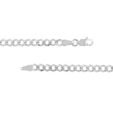 14K Gold Chain, 22", 3.7mm Curb Chain with Lobster Lock, Gold Layered Chains, Gold Layered Necklaces, - Diamond Origin