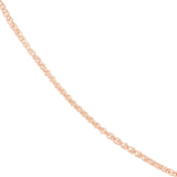 14K Gold Chain, 24", 1.05mm Wheat Chain with Lobster Lock, Gold Layered Chains, Gold Chain Necklace, - Diamond Origin