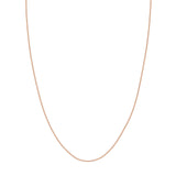14K Gold Chain, 24", 1mm Snake Chain with Lobster Lock, Gold Layered Chain, Gold Chain Necklace, - Diamond Origin