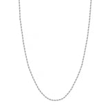 14K Gold Chain, 24", 2.15mm D/C Rope Chain with Lobster Lock, Gold Layered Chain, Gold Chain Necklace, - Diamond Origin