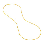 The Gold Chain paired with matching Gold Layered Necklaces, demonstrating a harmonious, layered jewelry look, compare us with  zales, compere us with oradina, clean origin of gold, diamond  origin, gold necklaces, gold rope chain,