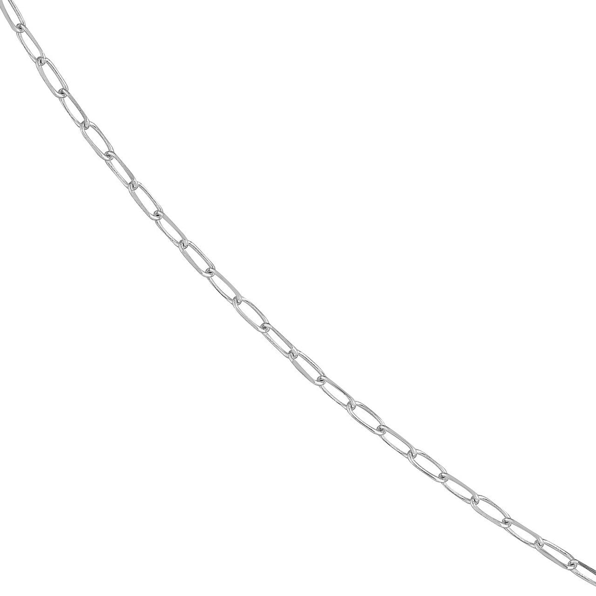 Indulge in the luxury of our 14K Gold Paper Clip Chain Necklace. Its fine craftsmanship and timeless design make it a perfect accessory for any occasion. With its secure lobster lock, this chain ensures both style and peace of mind