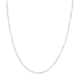 Elevate your style with this captivating 14K gold chain necklace. The intricate 1.95mm D/C paper clip links create a modern and eye-catching design, while the lobster lock provides a secure and convenient closure, making it an essential piece that effortlessly enhances your look with its timeless allure
