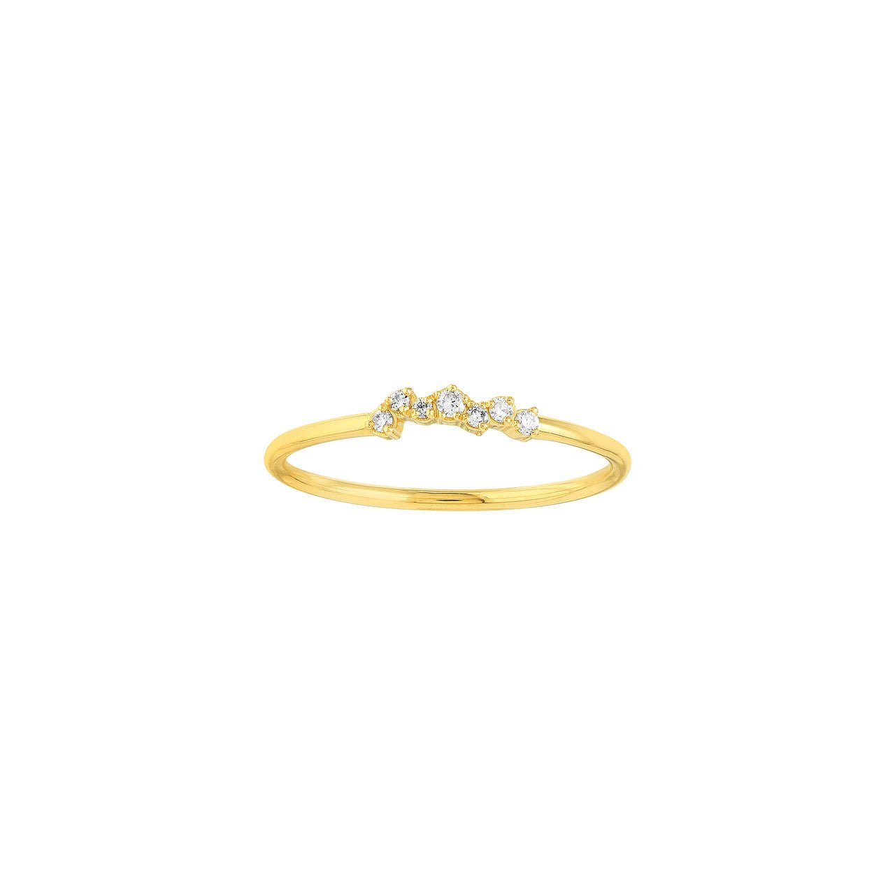 Natural 0.5ct Round Cut Diamond Ladies Bridal Interlinked Engagement Fancy  Ring Solid 10K Rose, White or Yellow Gold GH I1-I2 - Walmart.com