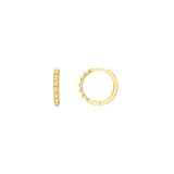 Beaded Huggie Hoop Earrings, Hoop Earrings   Elegant and fashionable stackable gold earring, trendy  gold earring for all occasions gift,  Gold ring from Diamond Origin,  This 14K Gold Collection 2023 features beaded huggie hoop earrings, crafted with the finest quality solid gold for a luxurious finish. The detailed beading gives the earrings a timeless classic look, perfect for any occasion. The lightweight design ensures comfortable all-day wear.
