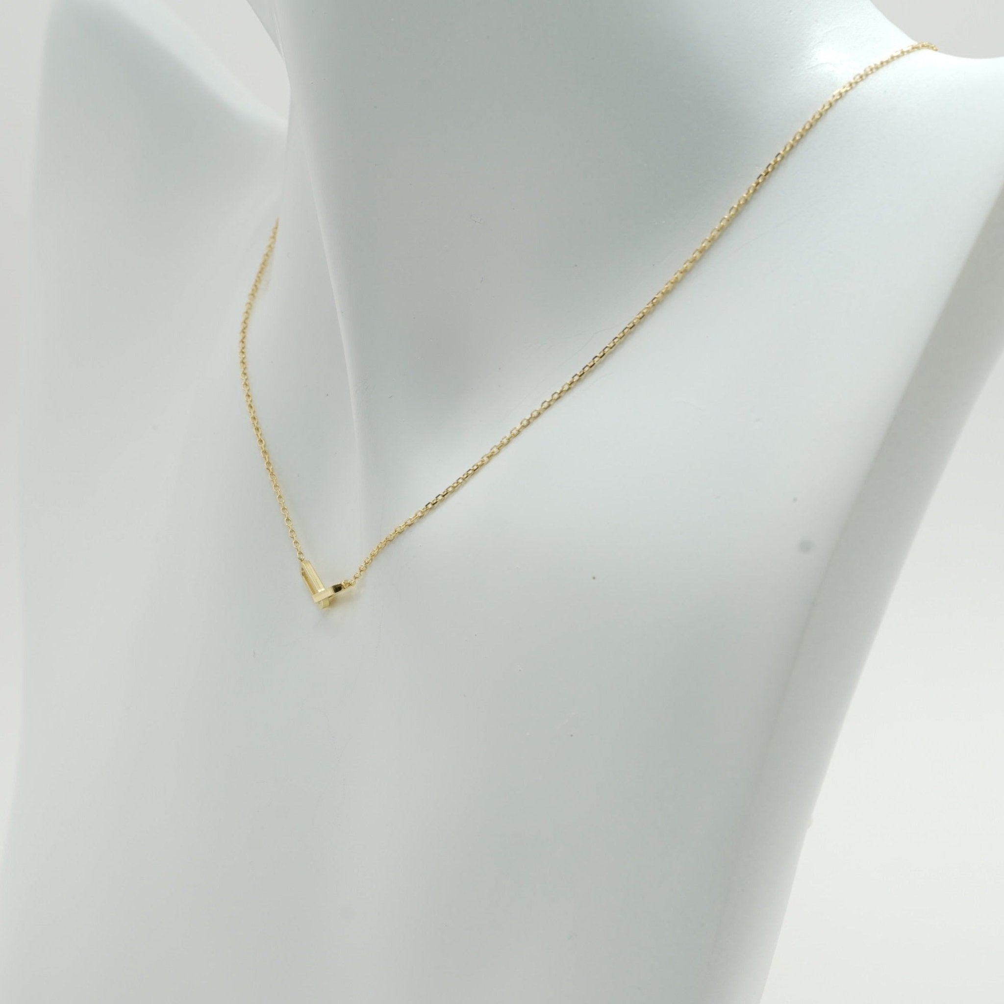14k Gold Paper Clip Link Necklace – Cape Cod Jewelers