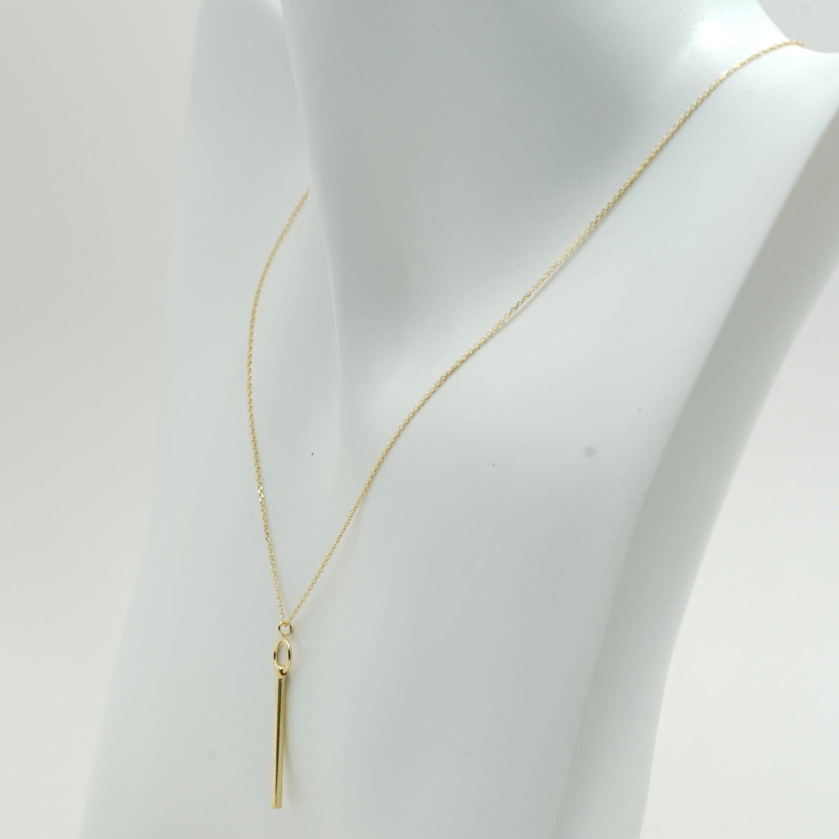 14K Gold Necklace, Adjustable Tube Necklace, Fashion and Trendy Necklace,  Add timeless fashion to any ensemble with this 14K Gold Necklace from Diamond Origin. An adjustable tube design makes it easy to wear, and its classic yet trendy style ensures that you look chic and fashionable wherever you go. Ideal for layering and gifting, it's sure to make a beautiful addition to any jewelry collection.  Elegant and fashionable stackable gold necklace, trendy gold necklace for all occasions gift,