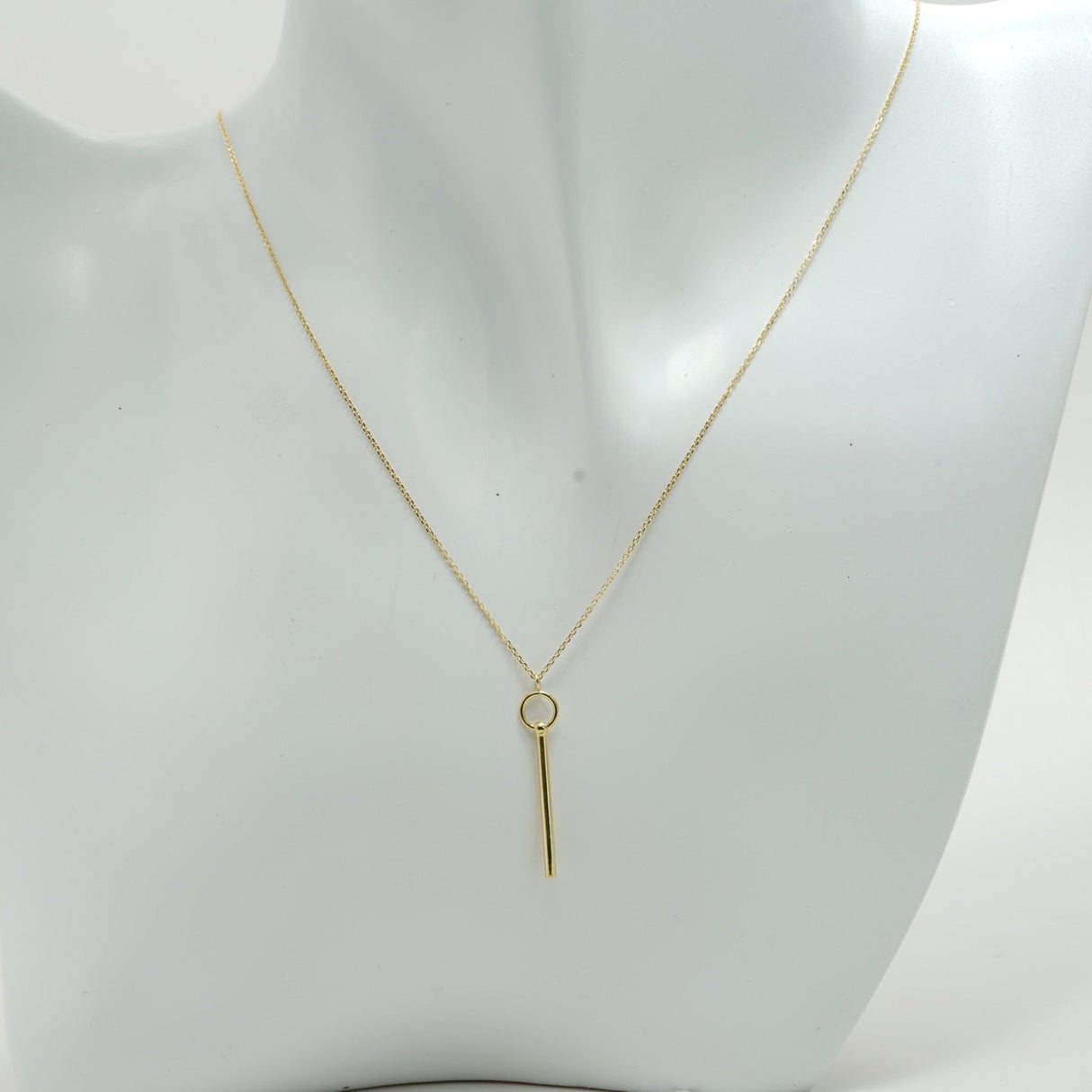 14K Gold Necklace, Adjustable Tube Necklace, Fashion and Trendy Necklace,  Add timeless fashion to any ensemble with this 14K Gold Necklace from Diamond Origin. An adjustable tube design makes it easy to wear, and its classic yet trendy style ensures that you look chic and fashionable wherever you go. Ideal for layering and gifting, it's sure to make a beautiful addition to any jewelry collection.  Elegant and fashionable stackable gold necklace, trendy gold necklace for all occasions gift,