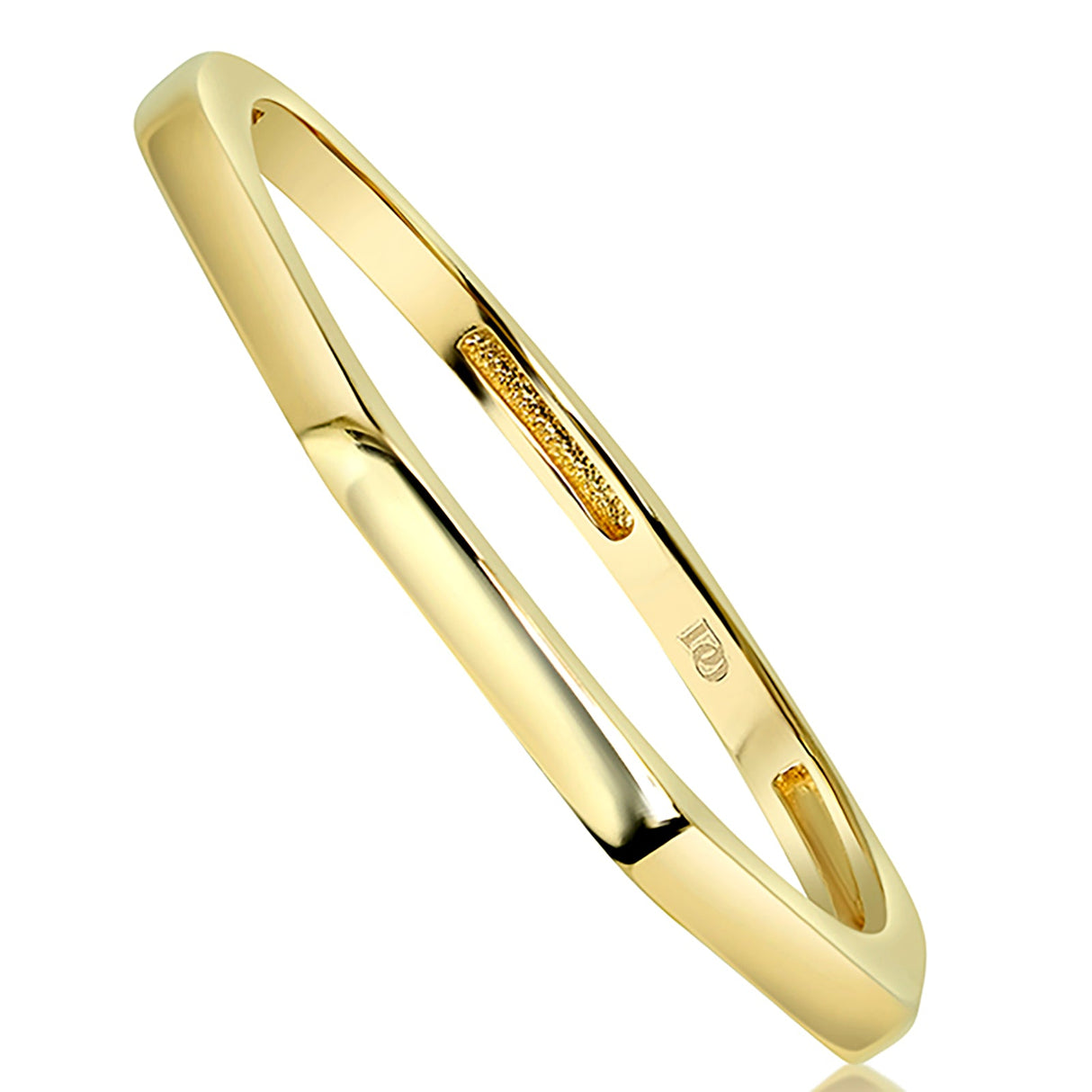 14K Gold Octagon Geometric Ring, Gold Stackable Ring, 2023, Gold Ring - Diamond Origin