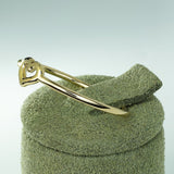 14K Gold Petite Heart Ring, Fashion Gold Ring, Diamond origin, gold stackable ring,