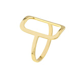 Our Gold Ring with Rectangular Frame Polished Ring design is the perfect blend of modern style and timeless elegance, crafted from high-quality gold with a smooth and polished finish that is perfect for any occasion.  Gold ring from Diamond Origin, 14K Gold Ring, Rectangular Frame Polished Ring, Gold Fashion Ring, Premium Gold, Unique Design, Versatility, Personal Style, Ethically Sourced, Sustainable Jewelry, Contemporary Style, Everyday Wear, Special Occasions, Jewelry Collection.