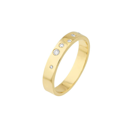 14K Gold Ring, Ring Collection 2023,  Diamond Polished Band, Gold Stackable Ring,  Treat yourself to a timeless piece of elegance with this 14K Gold Ring from the Ring Collection! Featuring a beautiful  Diamond Polished Band, this Gold Stackable Ring is perfect for everyday wear for a classic and sophisticated look. Experience true luxury with this must-have gold ring from Diamond Origin.