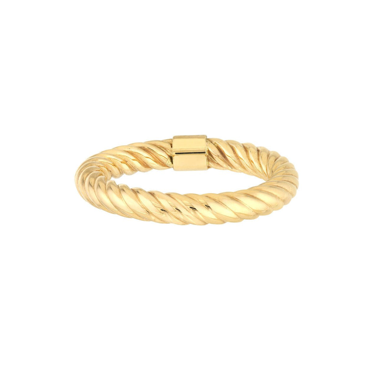 This photograph offers a real-life glimpse of the Twisted Rope Tube Ring comfortably worn on a hand. Its stylish appeal is even more remarkable in this setting, demonstrating how effortlessly it complements different styles. The twisted rope design, meticulously crafted, and the glowing gold create an attractive play of light and shadow, diamond origin,